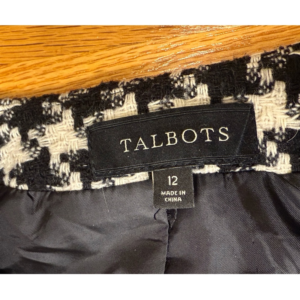 Talbots Houndstooth Jacket - Picture 8 of 9